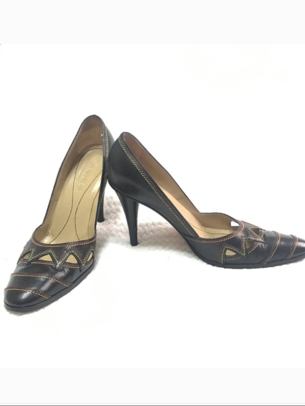 Yves Saint Lauren high-heeled shoes